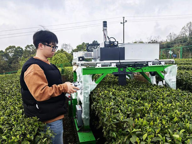 人工智能技术的采茶机器人